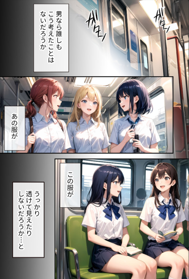 陰キャの僕、透視の力を手に入れる 2ページ