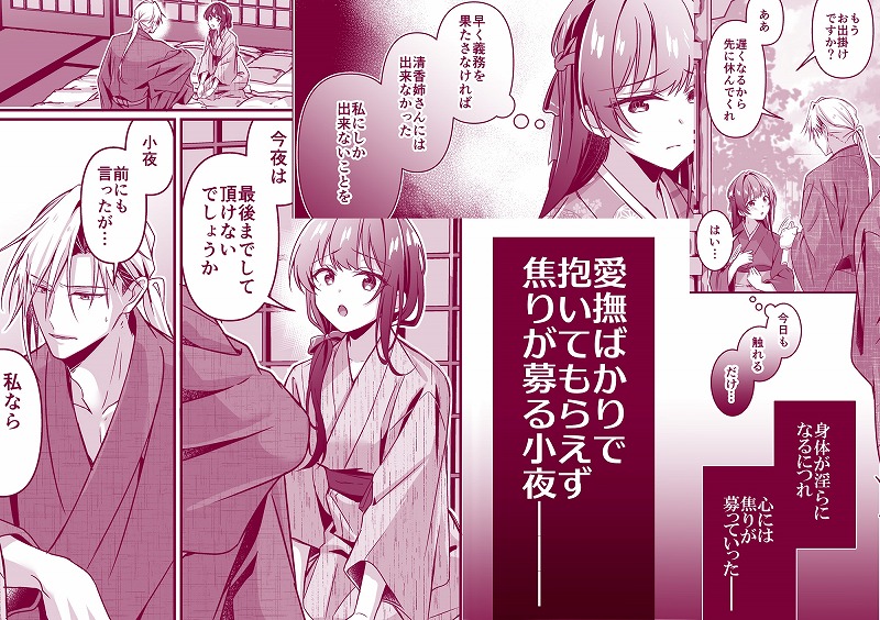 姉の代わりに嫁いだ私を孕ませて下さい ページ8