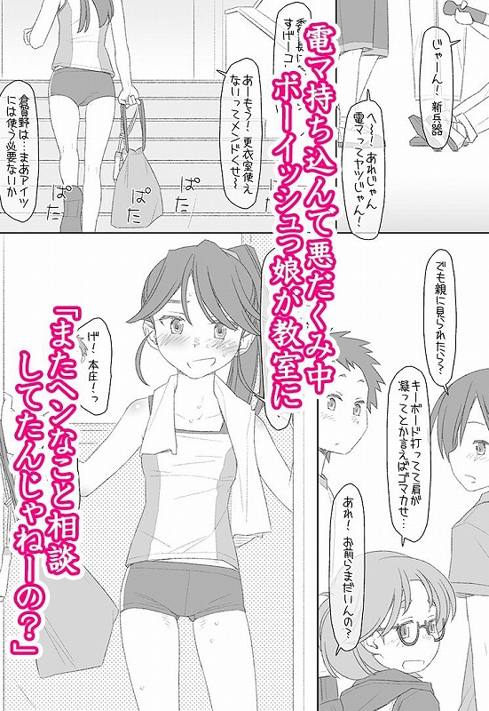 角オナさせられちゃうスポーツ少女本庄ちゃん編 ページ2