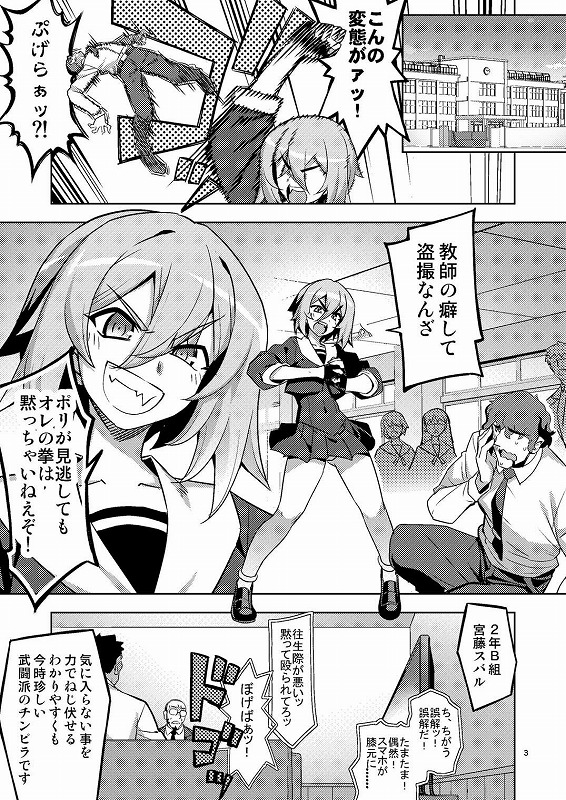 性芯注入 オレっ娘嬌声指導 RE35 ページ3