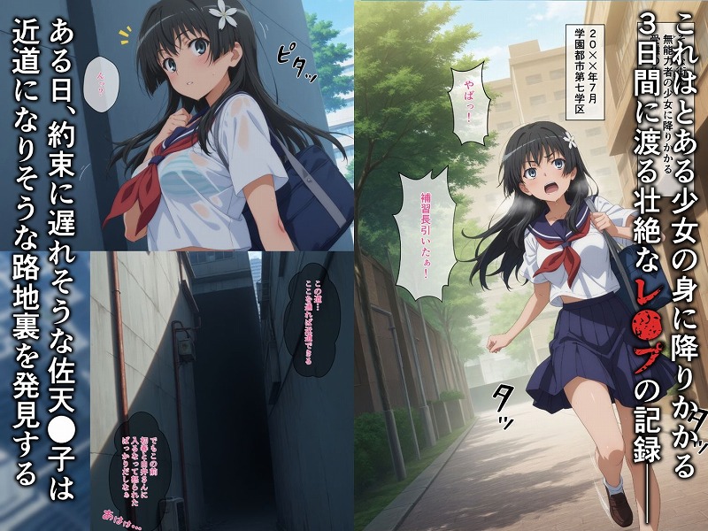 とある少女の凌●記録〜佐天●子誘拐編〜 ページ2